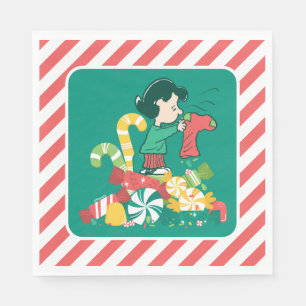 Peanuts   Lucy the More the Merrier Napkin