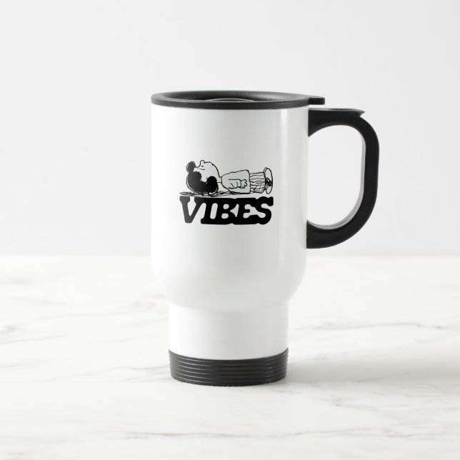Peanuts | Lucy Vibes Travel Mug (Right)
