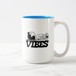 Peanuts   Lucy Vibes Two-Tone Coffee Mug