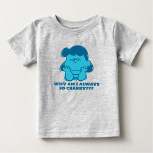 Peanuts Lucy Who Says I'm Crabby?? Baby T-Shirt