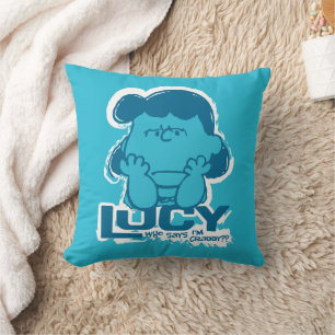 Peanuts   Lucy Who Says I'm Crabby?? Cushion