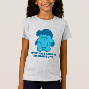 Peanuts   Lucy Who Says I'm Crabby?? T-Shirt