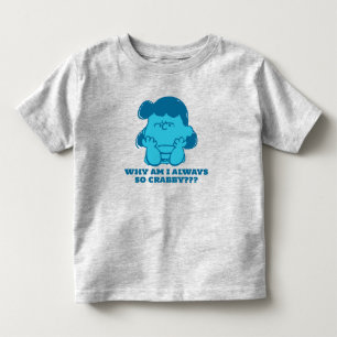 Peanuts Lucy Who Says I'm Crabby?? Toddler T-Shirt