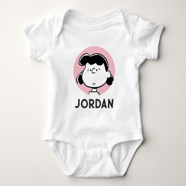 Peanuts | Lucy's Faces Baby Bodysuit (Front)