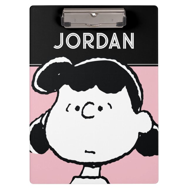 Peanuts | Lucy's Faces Clipboard (Front)