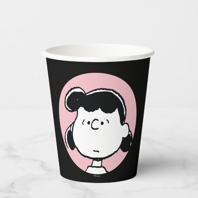 Peanuts | Lucy's Faces Paper Cups (Front)