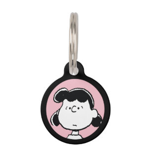 Peanuts Lucy's Faces Pet Tag