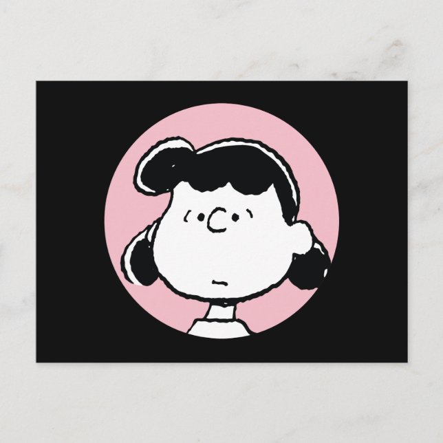 Peanuts | Lucy's Faces Postcard (Front)