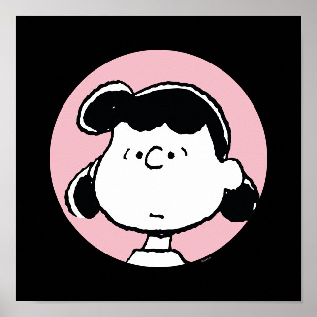 Peanuts | Lucy's Faces Poster (Front)