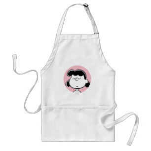 Peanuts   Lucy's Faces Standard Apron