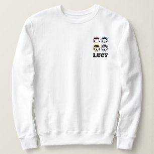 Peanuts Lucy's Faces Sweatshirt