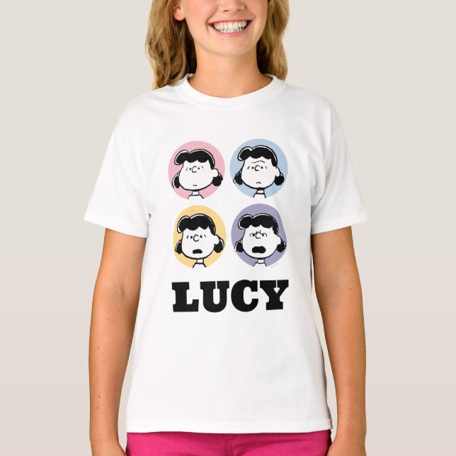 Peanuts | Lucy's Faces T-Shirt (Front)