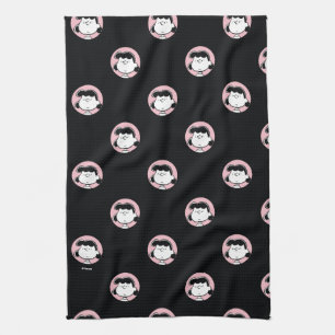 Peanuts   Lucy's Faces Tea Towel