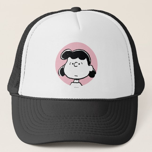Peanuts | Lucy's Faces Trucker Hat (Front)
