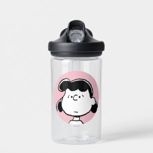 Peanuts   Lucy's Faces Water Bottle