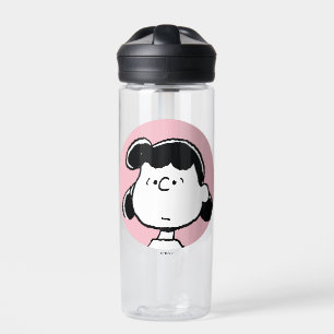 Peanuts   Lucy's Faces Water Bottle