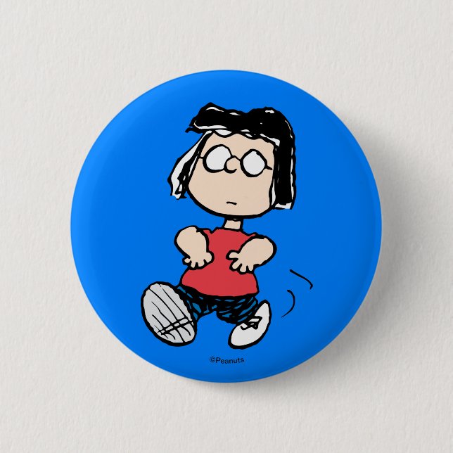 Peanuts | Marcie 6 Cm Round Badge (Front)