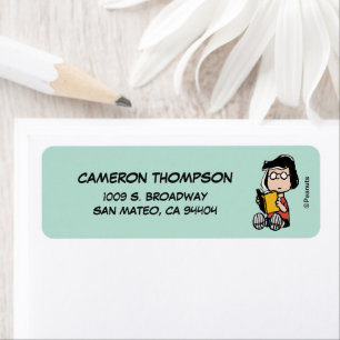 Peanuts Marcie Reading