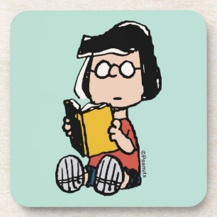 Peanuts Marcie Reading Coaster