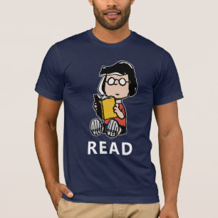 Peanuts Marcie Reading T-Shirt