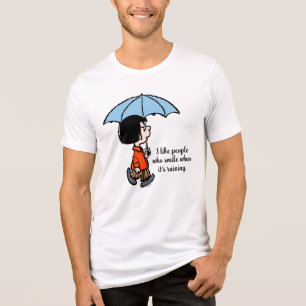 Peanuts   Marcie Under the Umbrella Tri-Blend Shirt