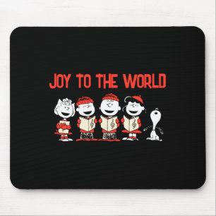 Peanuts Merry Christmas Holiday Choir _1 Mouse Mat