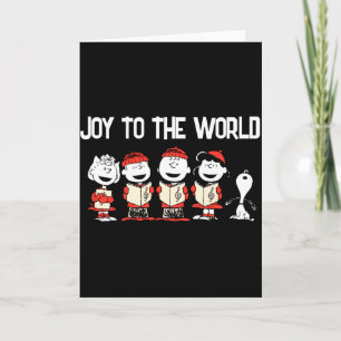 Peanuts Merry Christmas Holiday Choir Card