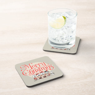 Peanuts   Merry Christmas Holiday Choir Coaster