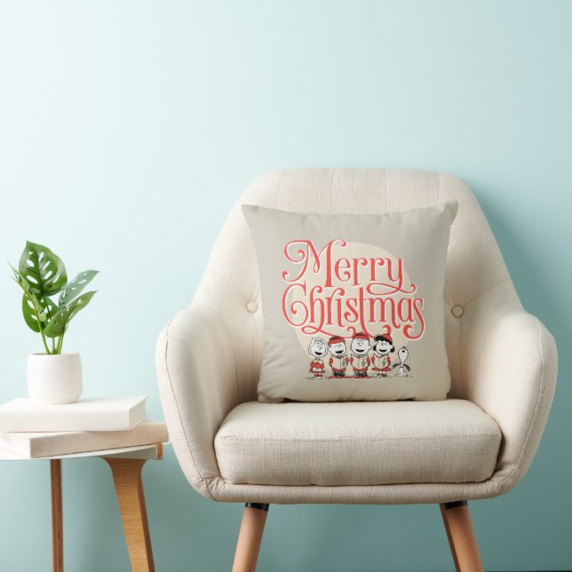 Peanuts | Merry Christmas Holiday Choir Cushion (Chair)