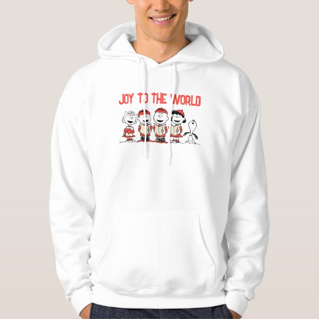 Peanuts | Merry Christmas Holiday Choir Hoodie (Front)