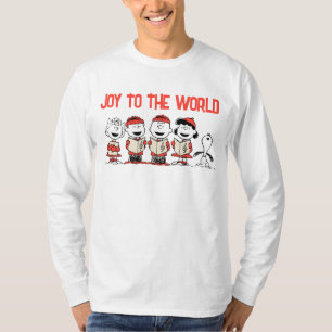 Peanuts Merry Christmas Holiday Choir T-Shirt