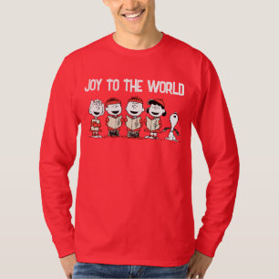 Peanuts   Merry Christmas Holiday Choir T-Shirt