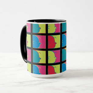 Peanuts Modern Pop Art Charlie Brown Mug