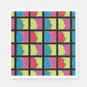 Peanuts Modern Pop Art Charlie Brown Napkin