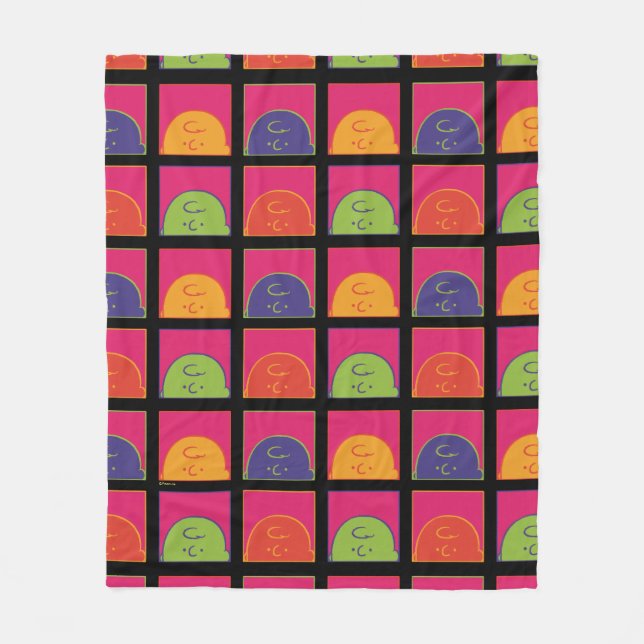 Peanuts | Modern Pop Art It's Charlie Brown Fleece Blanket (Front)