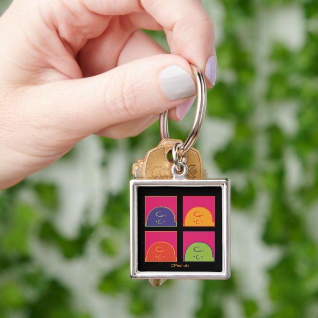 Peanuts | Modern Pop Art It's Charlie Brown Key Ring (Hand)
