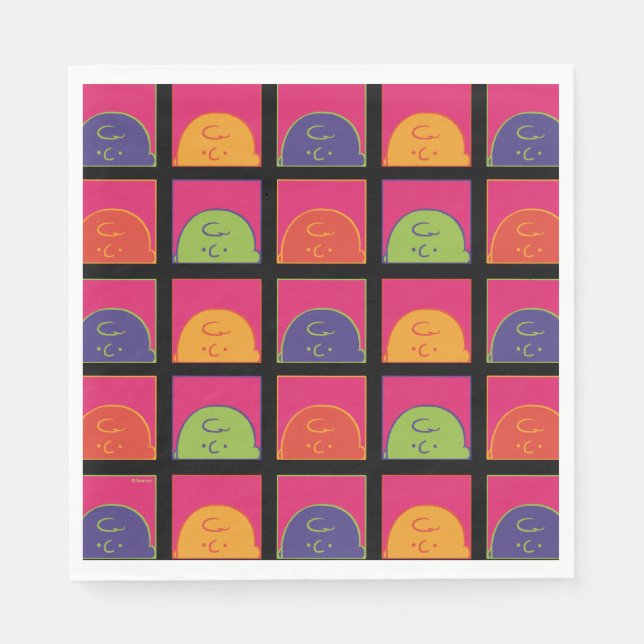 Peanuts | Modern Pop Art It's Charlie Brown Napkin (Front)