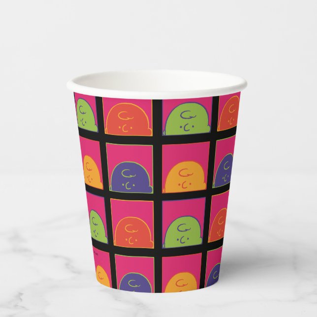 Peanuts | Modern Pop Art It's Charlie Brown Paper Cups (Front)