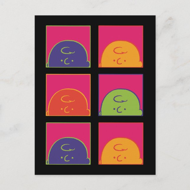 Peanuts | Modern Pop Art It's Charlie Brown Postcard (Front)