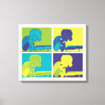 Peanuts | Modern Pop Art Schroeder Canvas Print<br><div class="desc">Check out this colourful pop art style Peanuts design featuring Schroeder.</div>