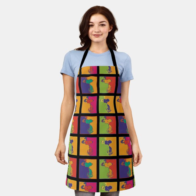 Peanuts | Modern Pop Art Snoopy Apron (Worn)