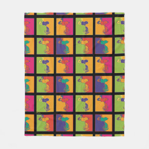 Peanuts   Modern Pop Art Snoopy Fleece Blanket