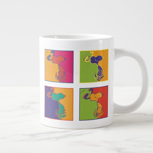 Peanuts | Modern Pop Art Snoopy Large Coffee Mug (Right)