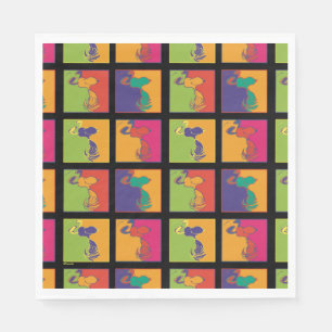 Peanuts Modern Pop Art Snoopy Napkin