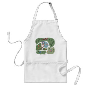 Peanuts Nestled in the Mountains Campsite Standard Apron