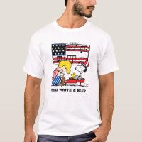 Peanuts | Patriotic Schroeder, Woodstock & Snoopy