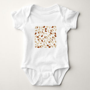 Peanuts Pattern Baby Bodysuit