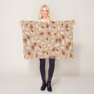 Peanuts Pattern Fleece Blanket