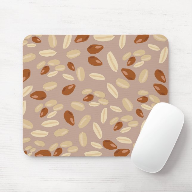Peanuts Pattern Mouse Mat (With Mouse)