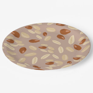 Peanuts Pattern Paper Plate